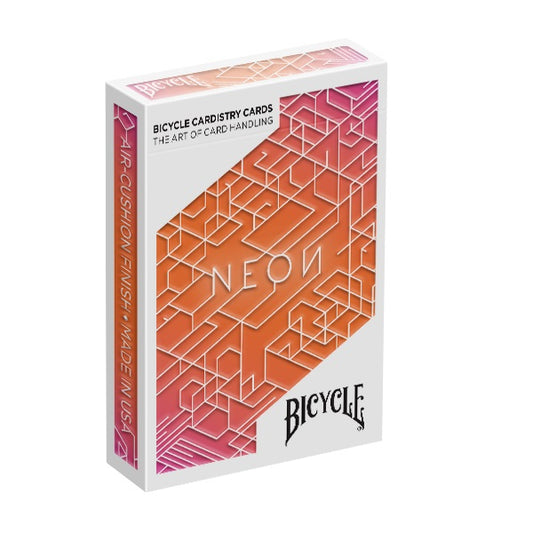 Bicycle Orange Bump Neon Cardistry Playing Cards