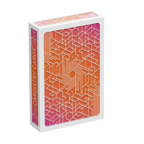 Bicycle Orange Bump Neon Cardistry Playing Cards