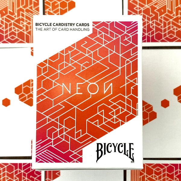 Bicycle Orange Bump Neon Cardistry Playing Cards