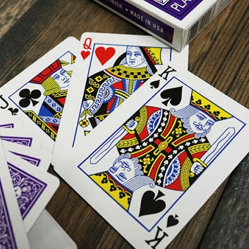 Bicycle Rider Back (PURPLE) Deck