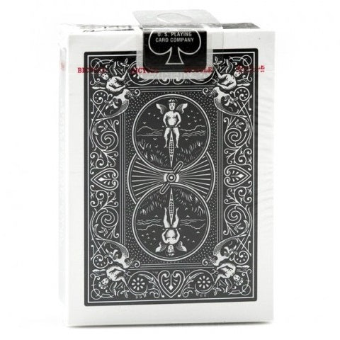 Bicycle Rider Back (BLACK) Deck