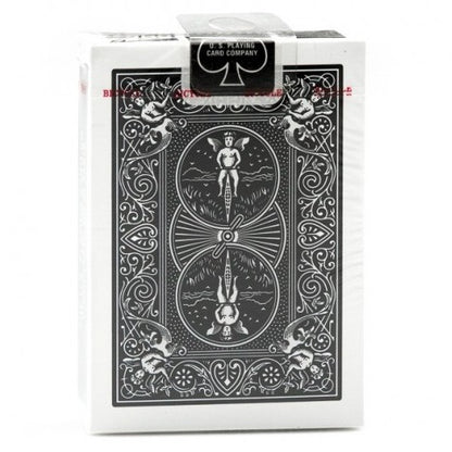Bicycle Rider Back (BLACK) Deck