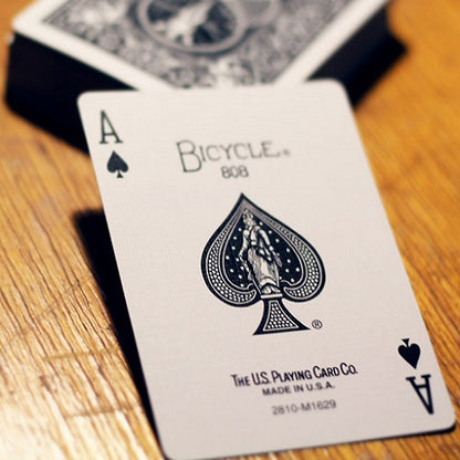 Bicycle Rider Back (BLACK) Deck