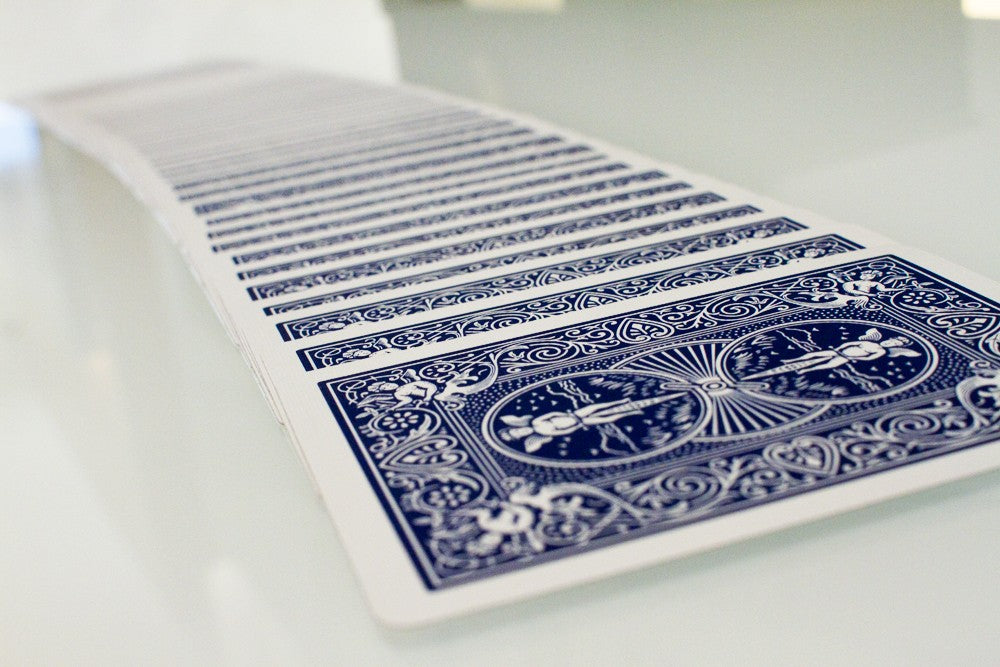 Bicycle Rider Back (BLUE) Deck