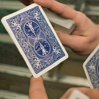 Bicycle (Gold Standard) - BLUE Rider Back Deck by Richard Turner