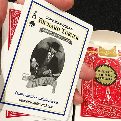 Bicycle (Gold Standard) - BLUE Rider Back Deck by Richard Turner