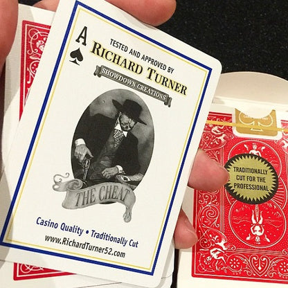 Bicycle (Gold Standard) - BLUE Rider Back Deck by Richard Turner