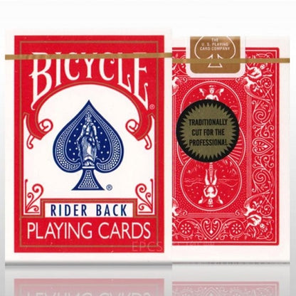 Bicycle (Gold Standard) - RED Rider Back Deck by Richard Turner