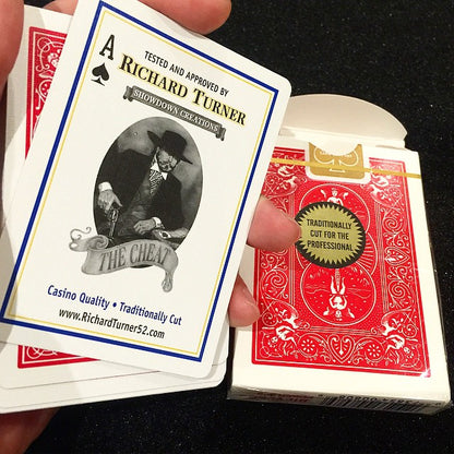 Bicycle (Gold Standard) - RED Rider Back Deck by Richard Turner