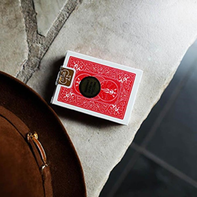 Bicycle (Gold Standard) - RED Rider Back Deck by Richard Turner