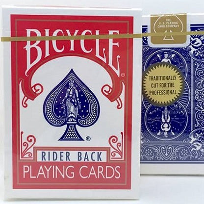 Bicycle (Gold Standard) - RED Rider Back Deck by Richard Turner