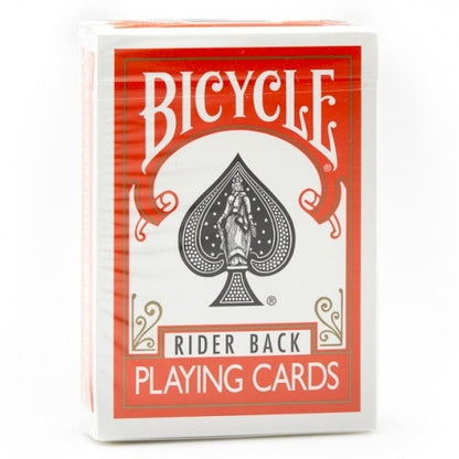 Bicycle Rider Back (ORANGE) Deck