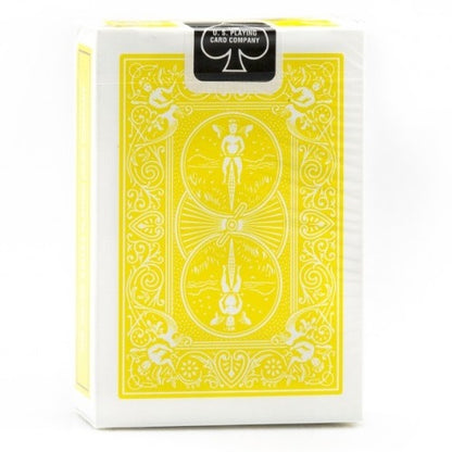 Bicycle Rider Back (YELLOW) Deck