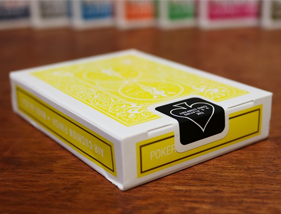 Bicycle Rider Back (YELLOW) Deck