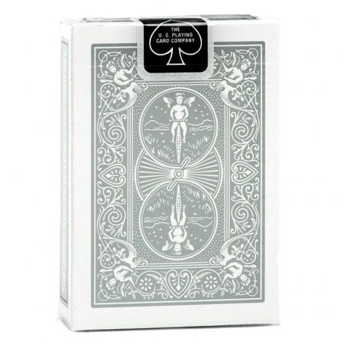 Bicycle Rider Back (SILVER) Deck