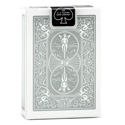 Bicycle Rider Back (SILVER) Deck