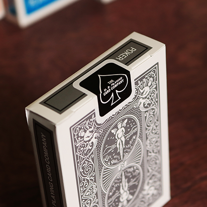 Bicycle Rider Back (SILVER) Deck