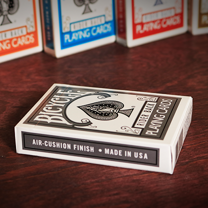 Bicycle Rider Back (SILVER) Deck