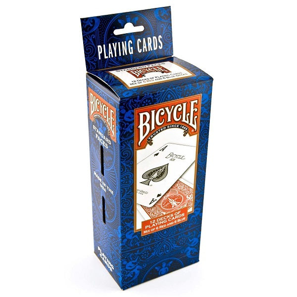 Brick of 12 Bicycle Standard (RED) Decks