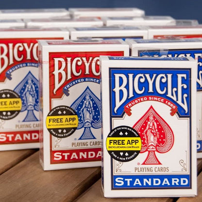 Brick of 12 Bicycle Standards - 6 Red & 6 Blue Decks