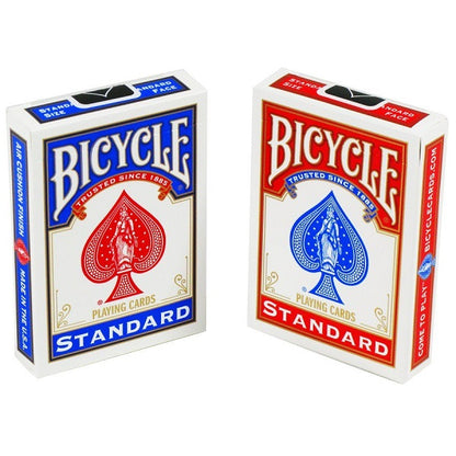 Brick of 12 Bicycle Standards - 6 Red & 6 Blue Decks