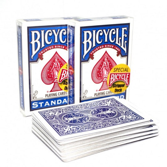 Bicycle Stripper BLUE Trick Deck