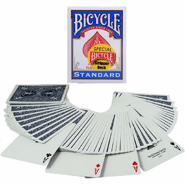 Bicycle Stripper BLUE Trick Deck