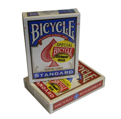 Bicycle Stripper BLUE Trick Deck