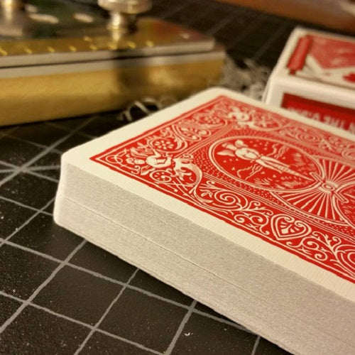 Bicycle Stripper RED Trick Deck