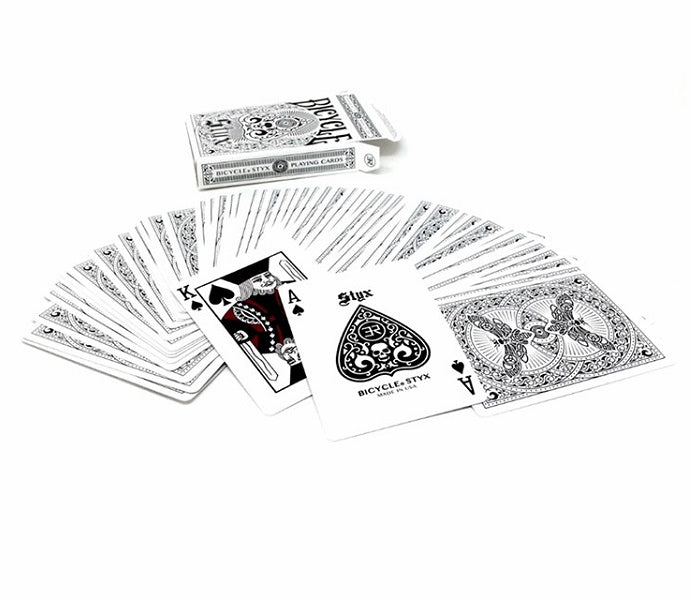 Bicycle STYX Playing Cards - White