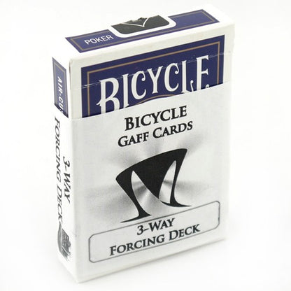 Bicycle Three Way Forcing (BLUE) Trick Deck
