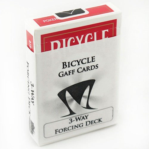Bicycle Three Way Forcing (RED) Trick Deck