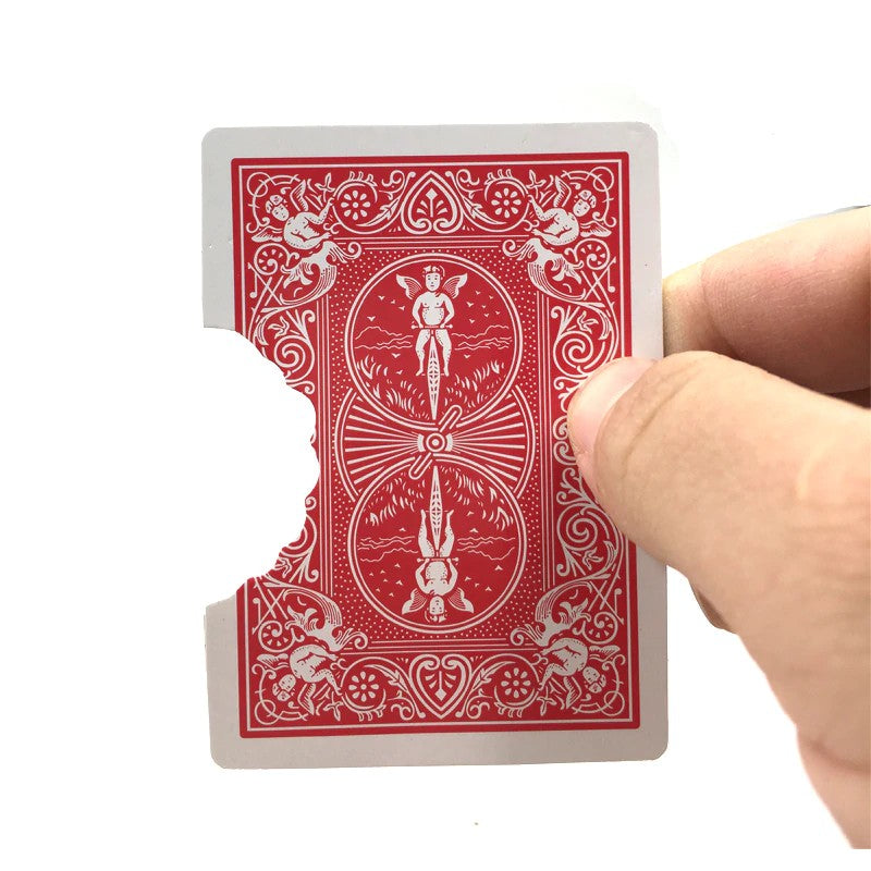 Bite Out Card Trick - RED