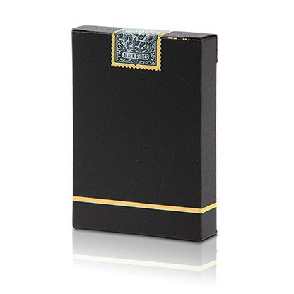 Butterfly Playing Cards Marked (Black and Gold) by Ondrej Psenicka