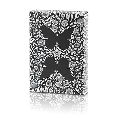 Butterfly Playing Cards Marked (Black and Silver) by Ondrej Psenicka