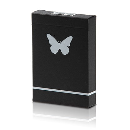 Butterfly Playing Cards Marked (Black and White) by Ondrej Psenicka
