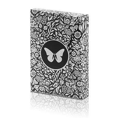 Butterfly Playing Cards Marked (Black and White) by Ondrej Psenicka