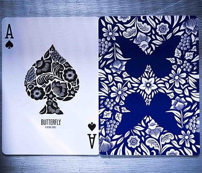 Butterfly Marked (BLUE) Deck by Ondrej Psenicka