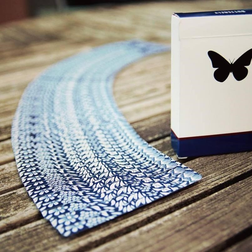 Butterfly Marked (BLUE) Deck by Ondrej Psenicka