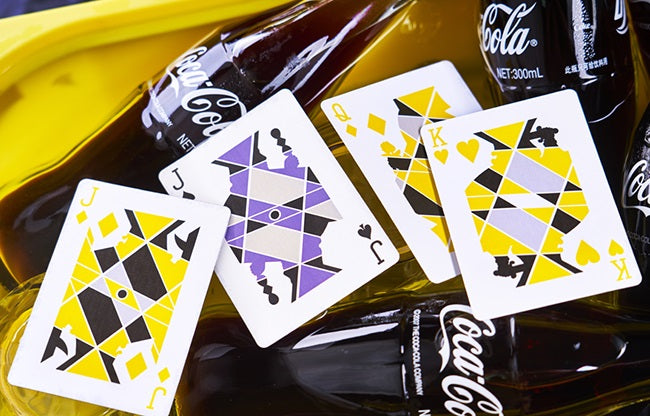 Purple Cardistry Deck by Bocopo