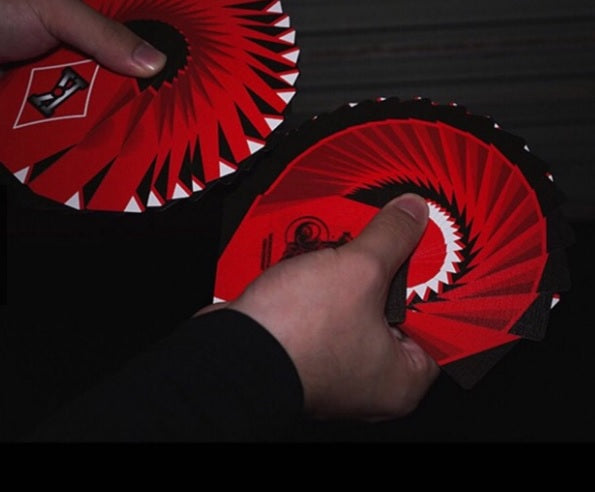 Cardistry Fanning Playing Cards - Red Edition