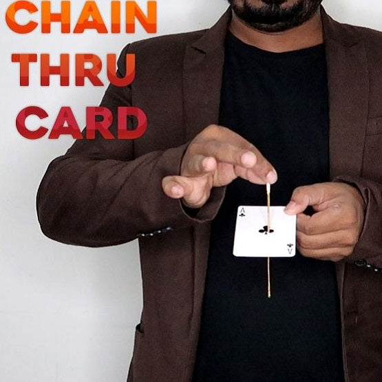 Chain Thru Card Magic Trick
