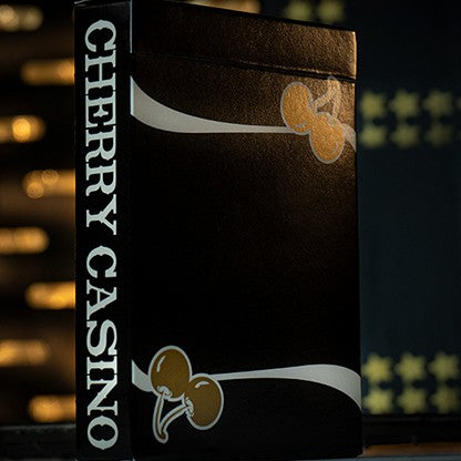 Cherry Casino (Monte Carlo Black and Gold) Edition Deck