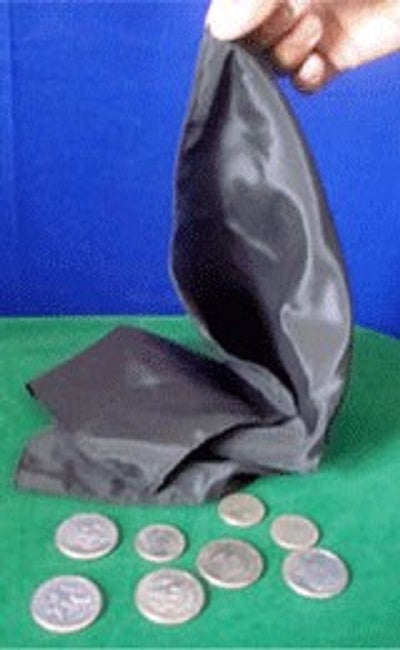 Coin Production Hanky (Black Handkerchief)