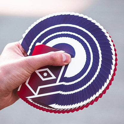 Copag 310 Alpha Cardistry Deck - Slim Line Red/Blue Edition