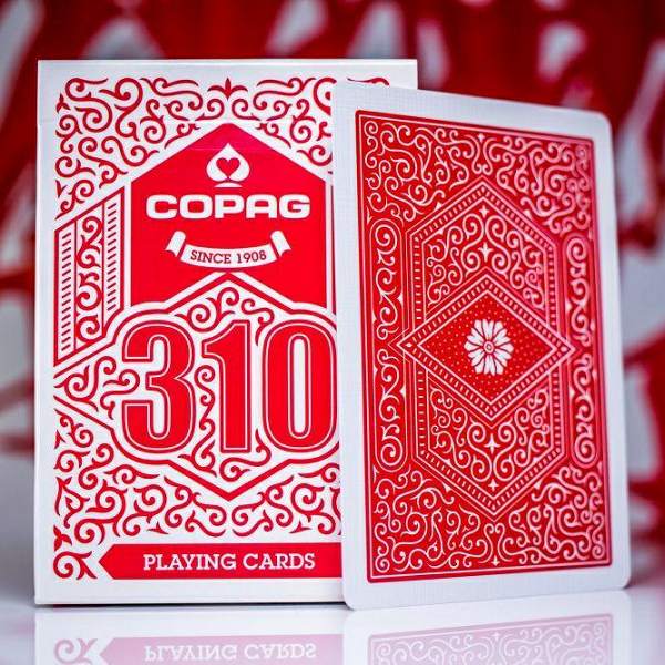 Copag 310 True Linen B9 Finish RED Deck