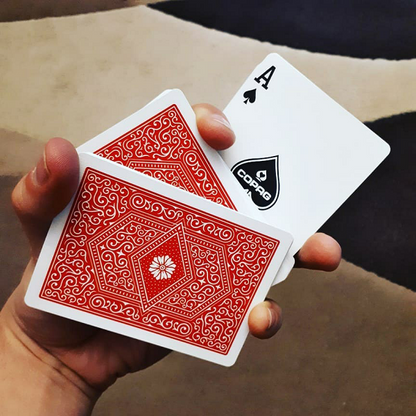Copag 310 True Linen B9 Finish RED Deck
