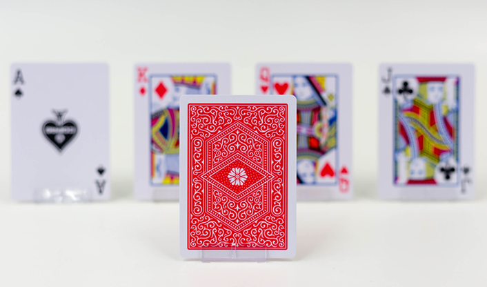Copag 310 True Linen B9 Finish RED Deck