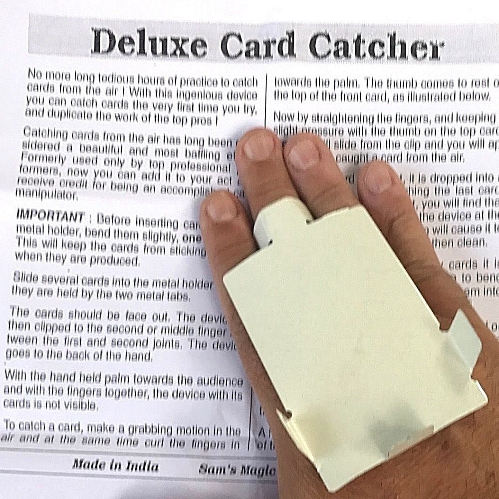 Deluxe Mid Air Card Catcher Gimmick