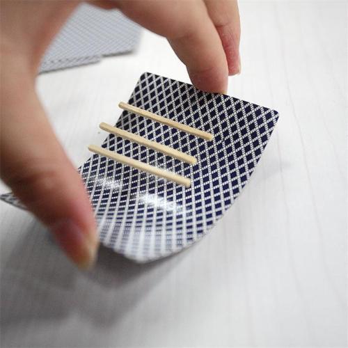 Floating Match Stick On Card